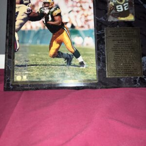 Reggie White Green Bay Plaque