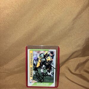 Signed Robert Brown (Packers)